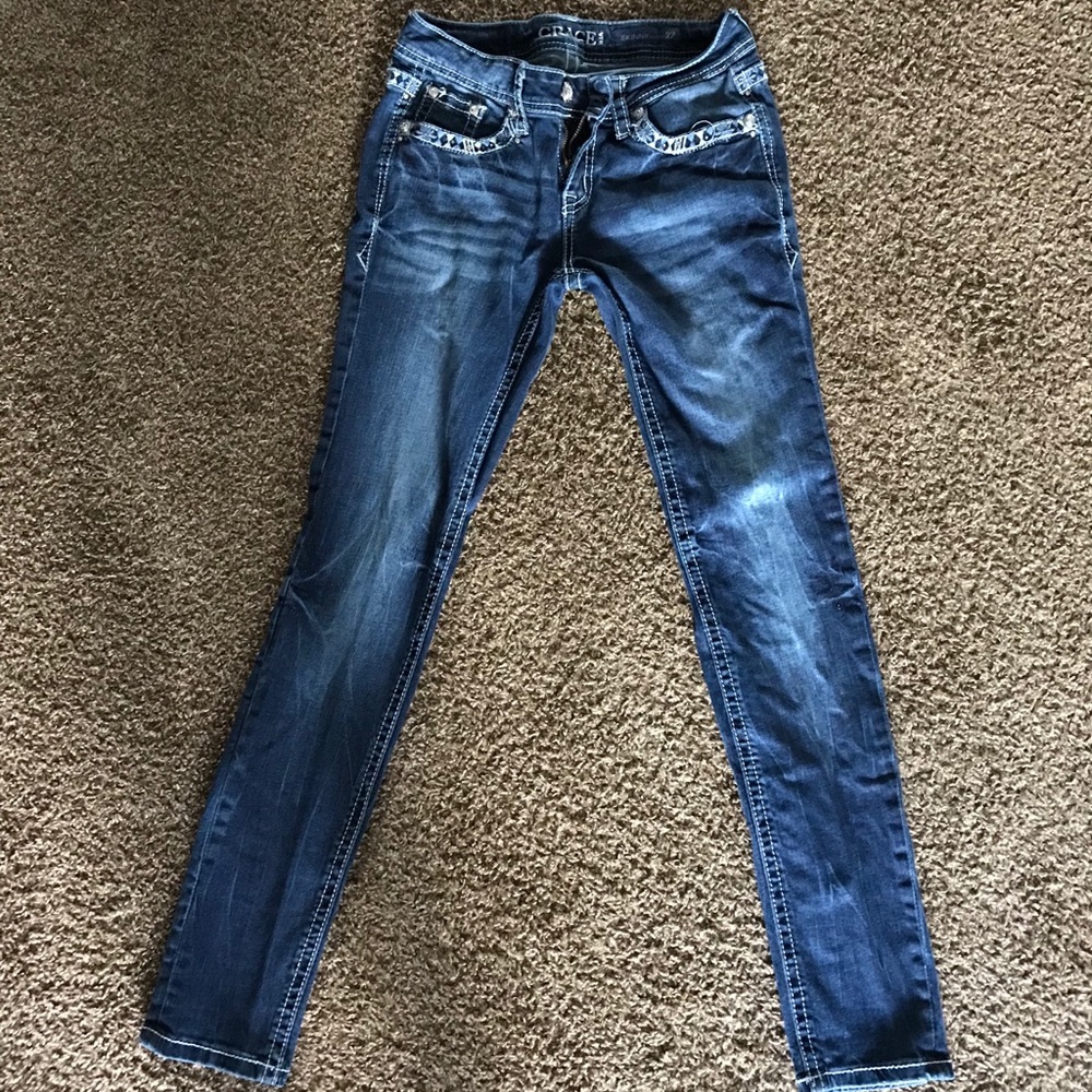Grace in LA skinny jeans size 27